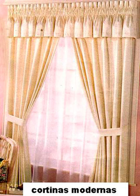 cortinas de tela a medida